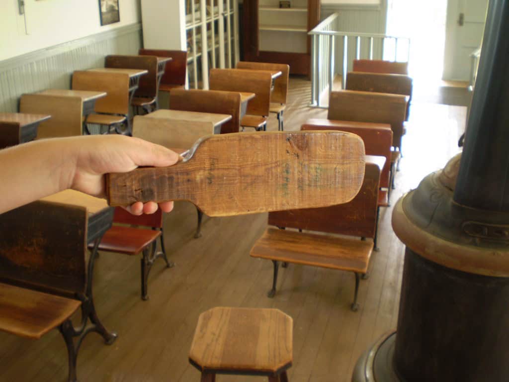 Paddles and Physical Discipline