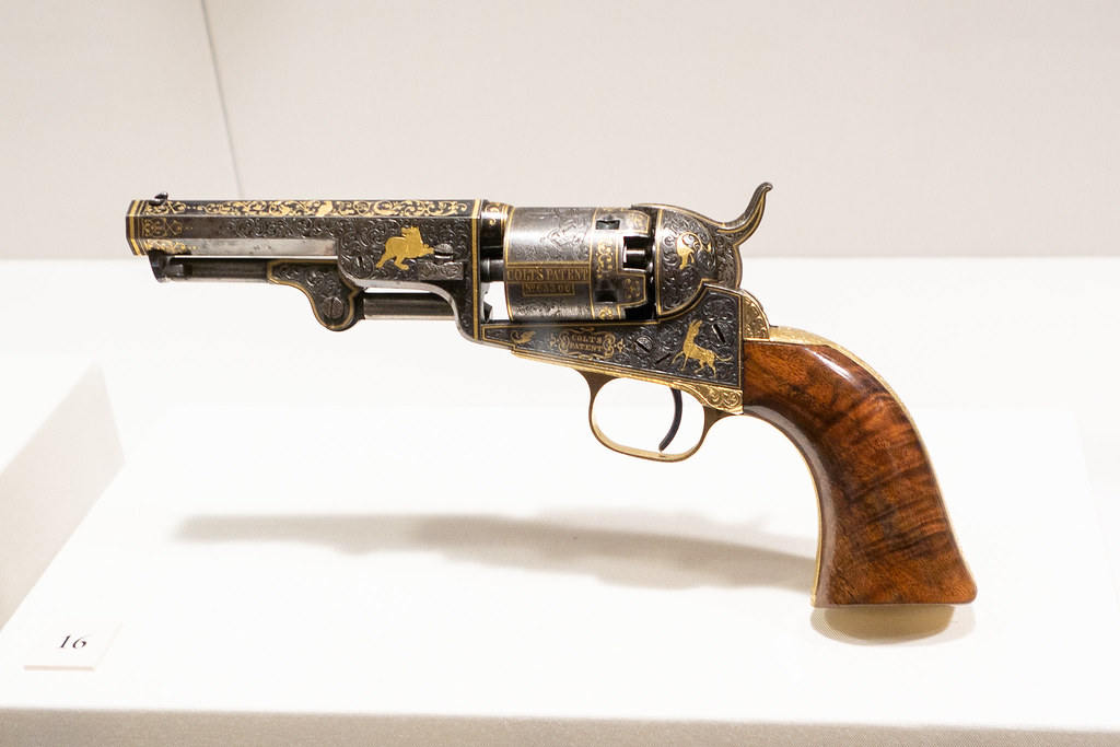Engraved Colt Revolvers