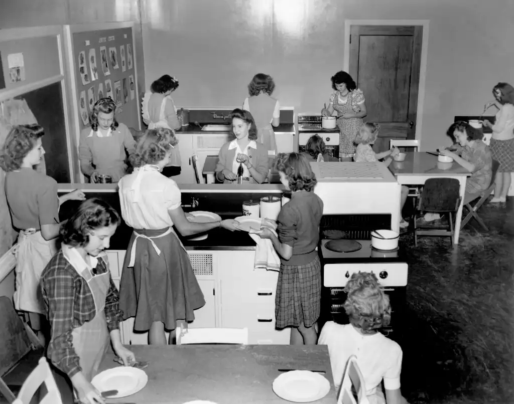 Grading Girls on Homemaking