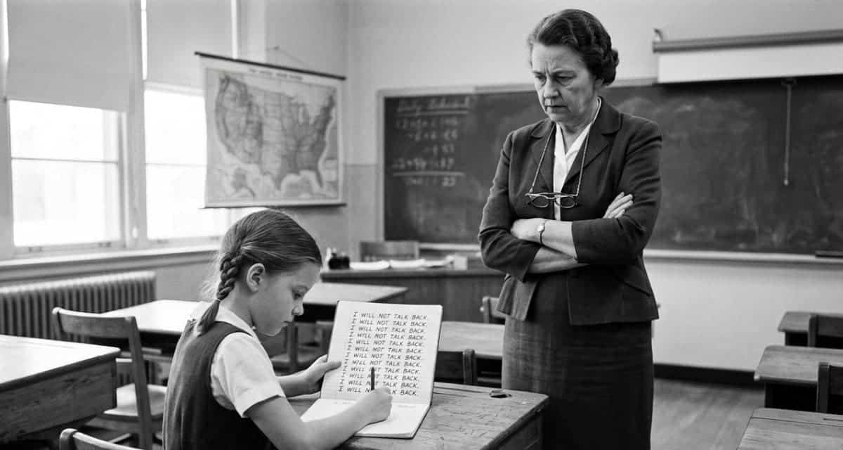 25 School Rules Every Kid Had to Follow Decades Ago That Would Be Banned Today