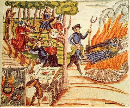The Salem Witches Were Burned at the Stake