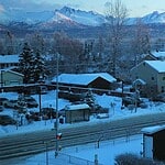 Christmas caroling door to door