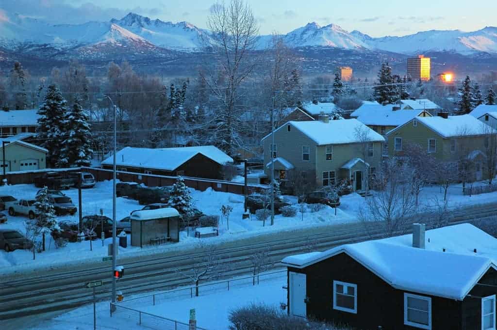 Christmas caroling door to door