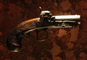 Derringer John Wilkes Booth used to assasinate Abraham Lincoln in 1865