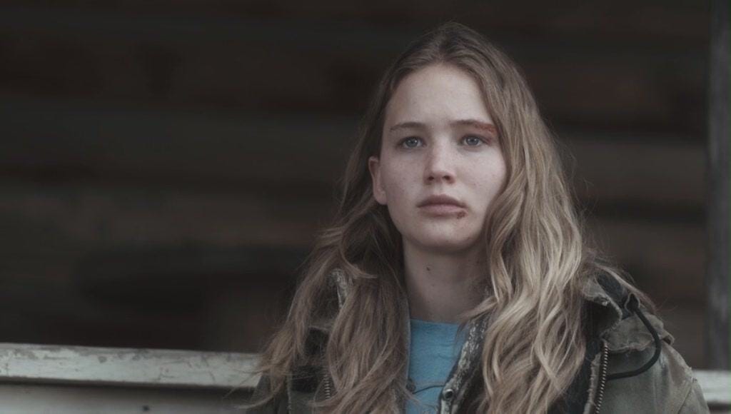 Ree Dolly in "Winter's Bone": Played by Jennifer Lawrence