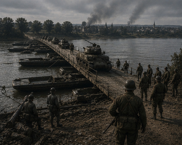 Rhine Crossing at Oppenheim
