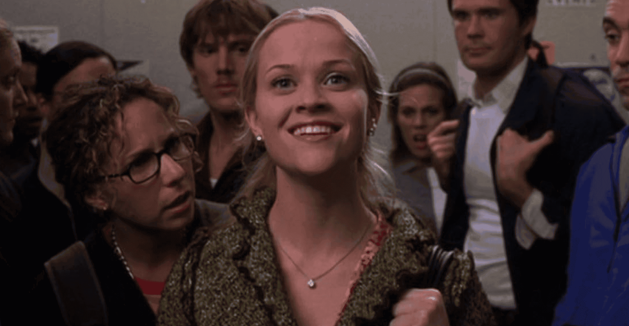 Elle Woods in "Legally Blonde": Played by Reese Witherspoon