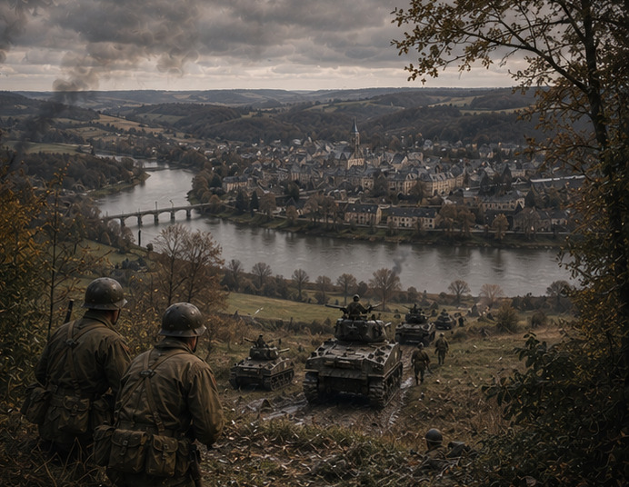 Advance to the Moselle River