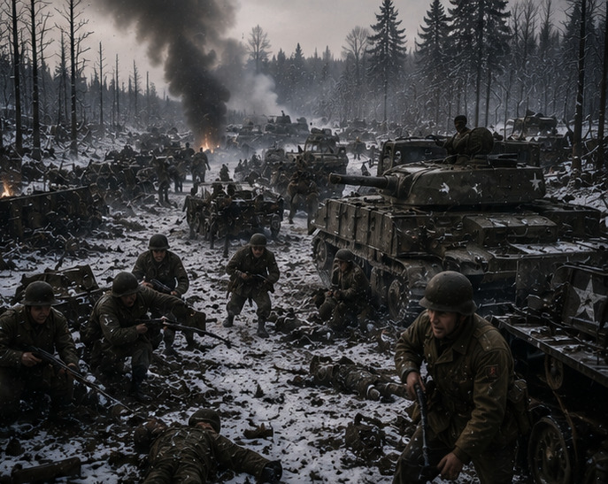 Chaos Inside the Ardennes