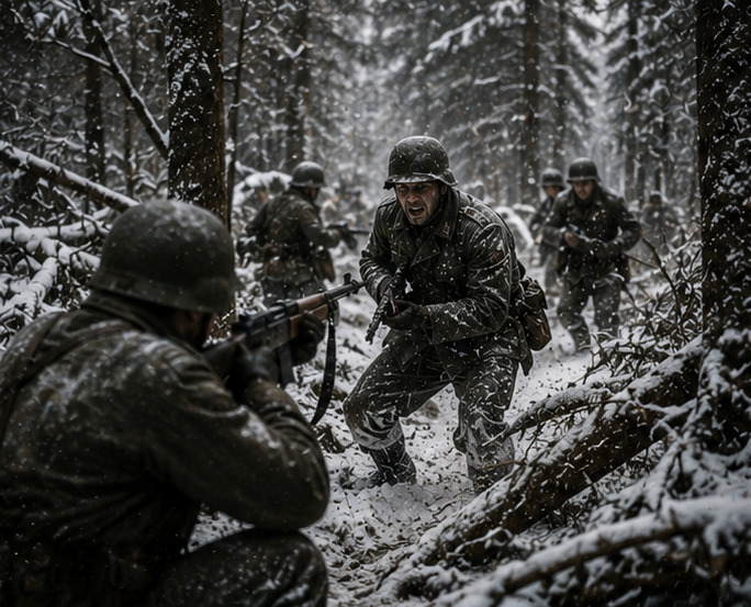 The Ardennes Featured Brutal Close-Range Forest Combat