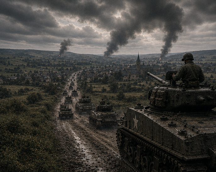 Third Army Dash Across France