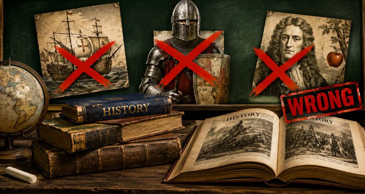 10 Historical “Facts” You Learned in School That Were Wrong