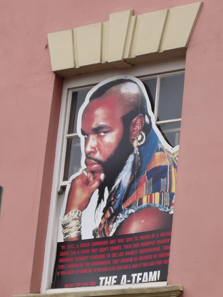 The 80's Bar / Reflex - Formerly The Crown Public House, Broad Street, Birmingham - Mr T - The A-Team