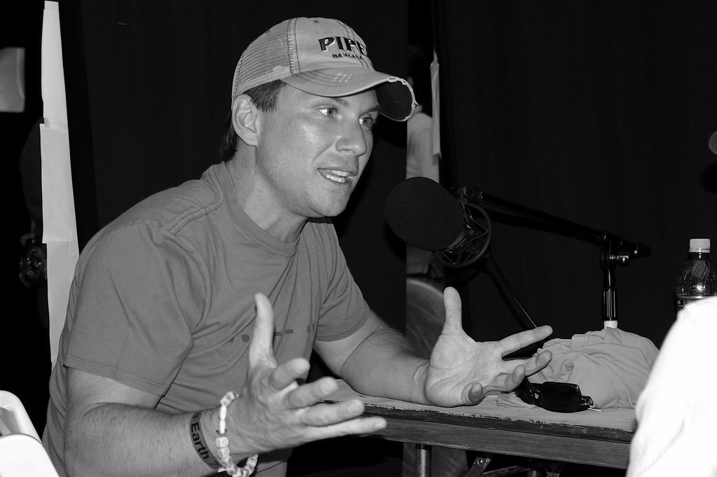 Christian Slater at LiveEarth