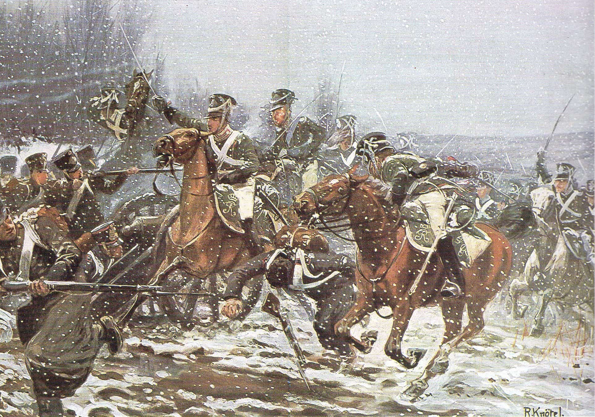 Battle of La Rothière (February 1, 1814)