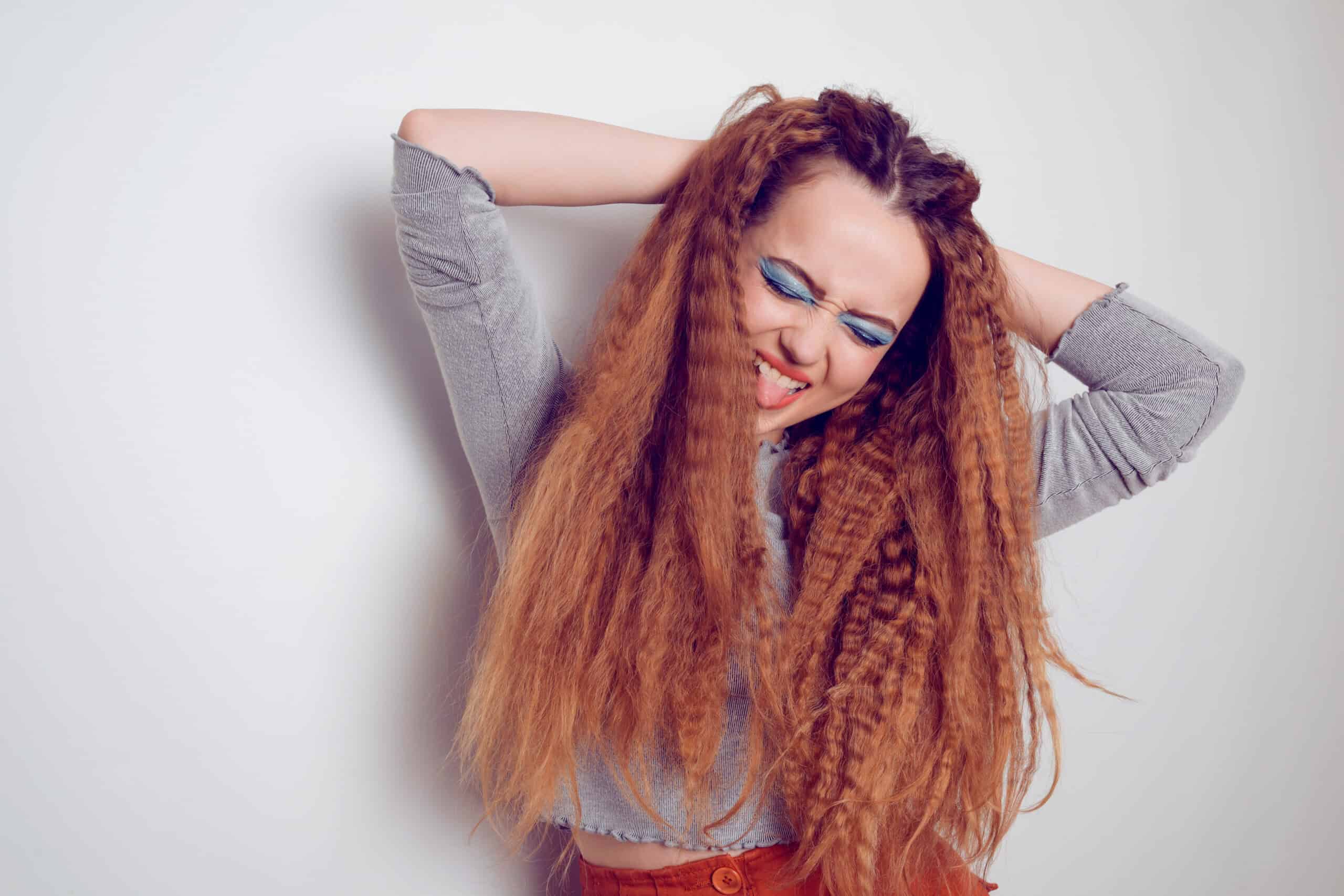 Crimped Hair