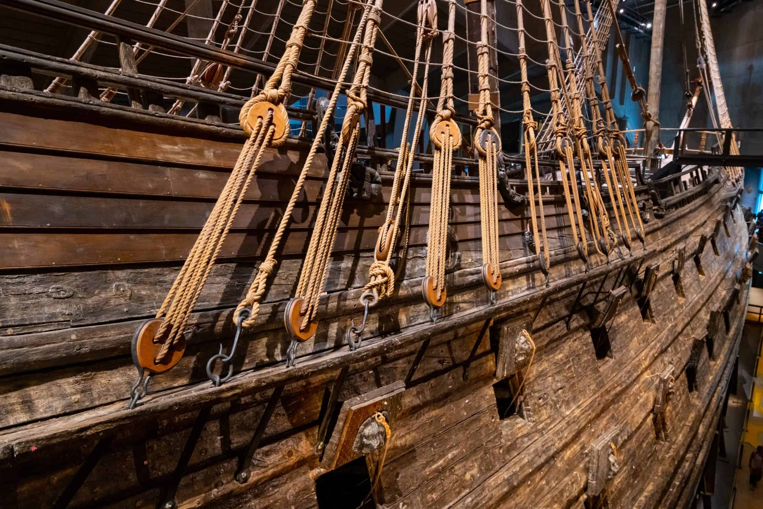 The Vasa Sinks One Mile Into Its Maiden Voyage (1628)