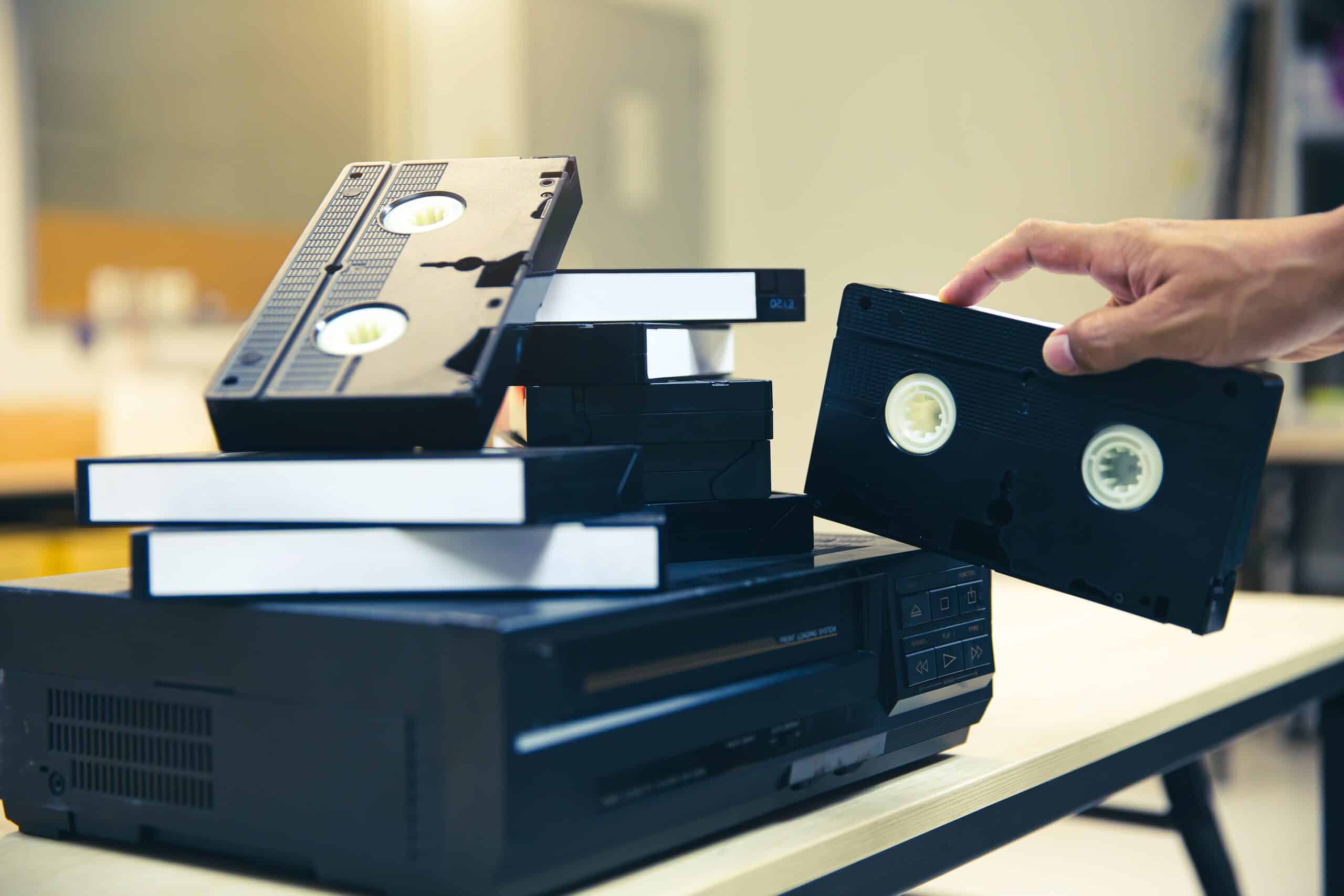 Rewinding VHS Tapes Before Returning Them