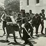 Franz Ferdinand's Driver Takes a Wrong Turn (1914)