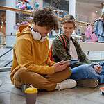Hanging Out at the Mall With No Particular Purpose