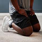 Kneeling on Rice or Corn
