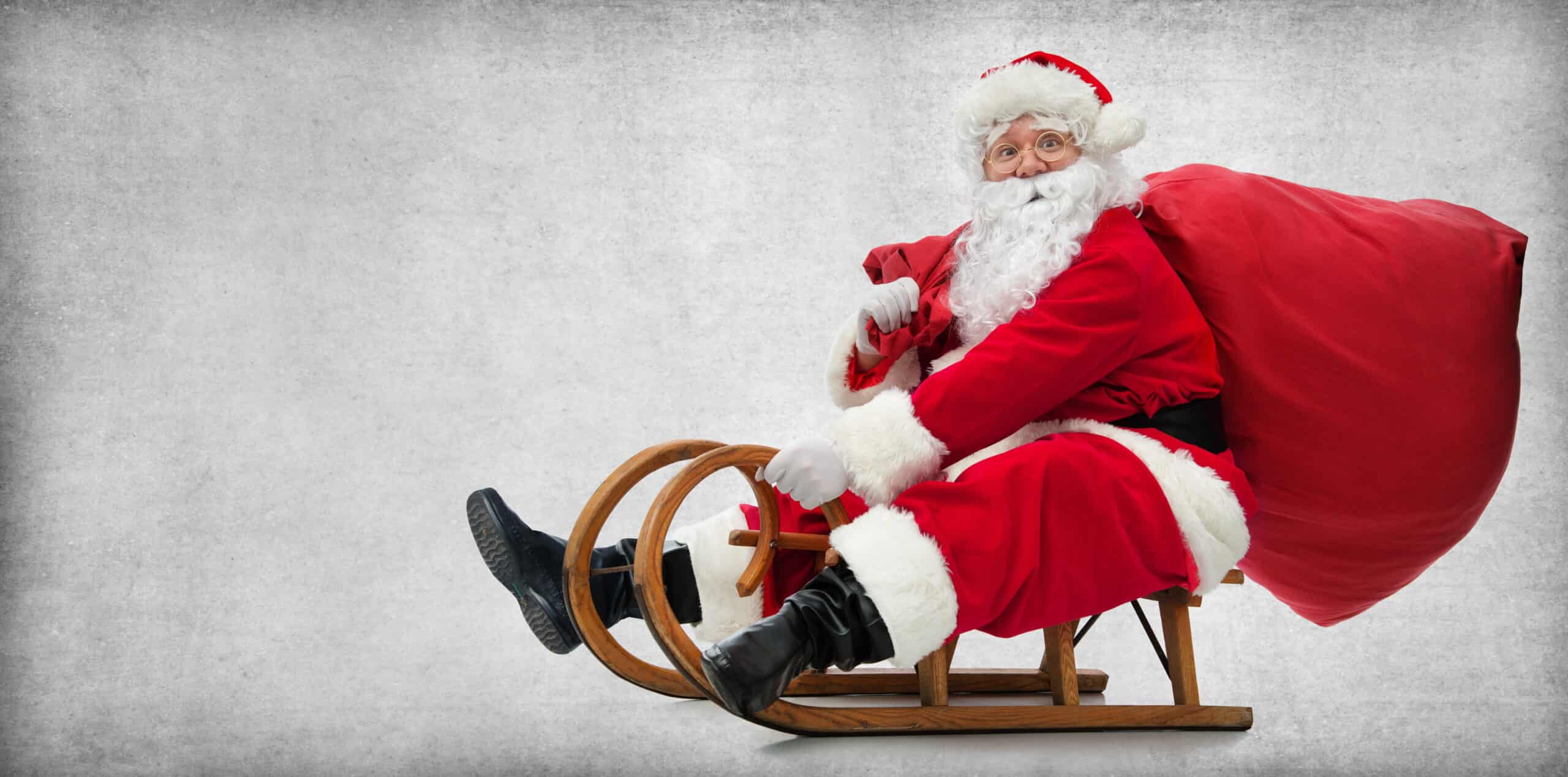 Santa Claus Wears Red