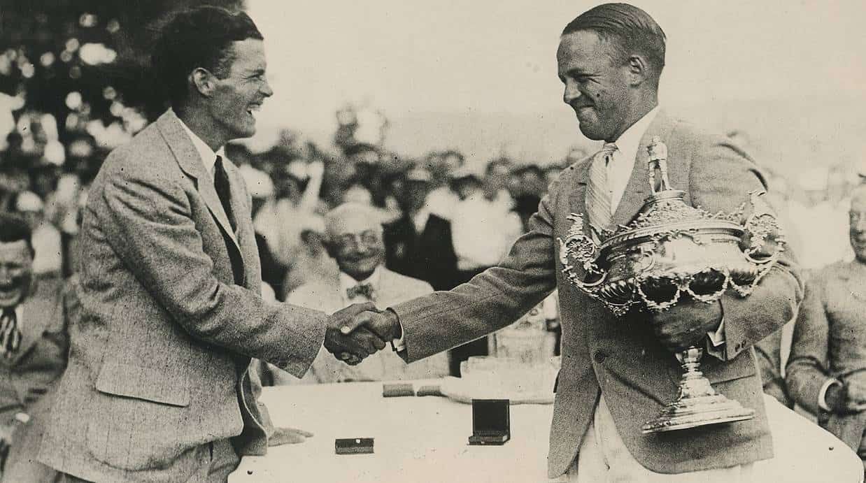 "I never learned anything from a match that I won." — Bobby Jones