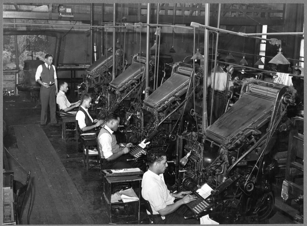 Linotype Operator