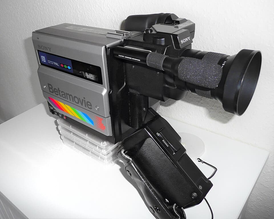 Sony Betamovie BMC-100P Camcorder (1983)