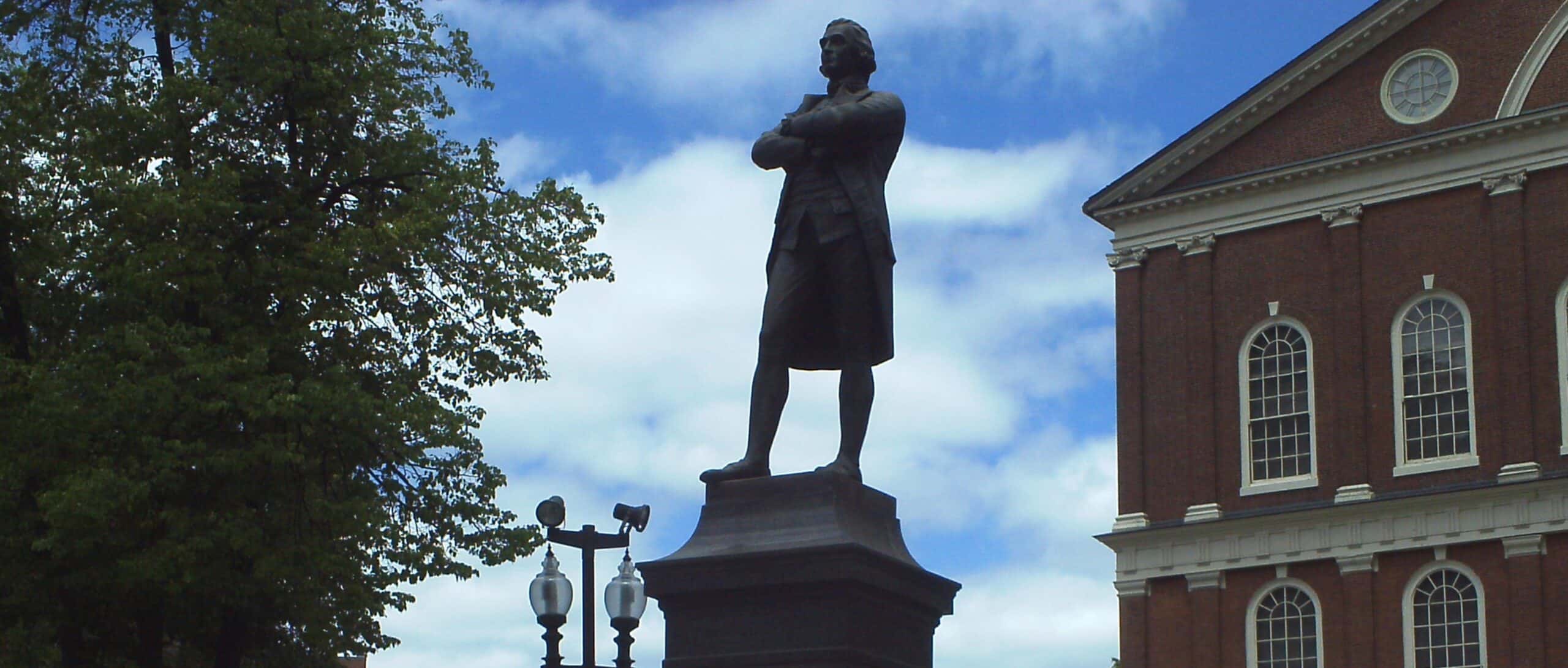 12. "The liberties of our country, the freedom of our civil constitution, are worth defending against all hazards." — Samuel Adams