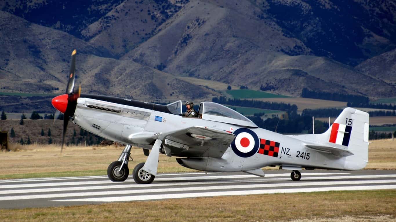 P51 Mustang long-range fighter