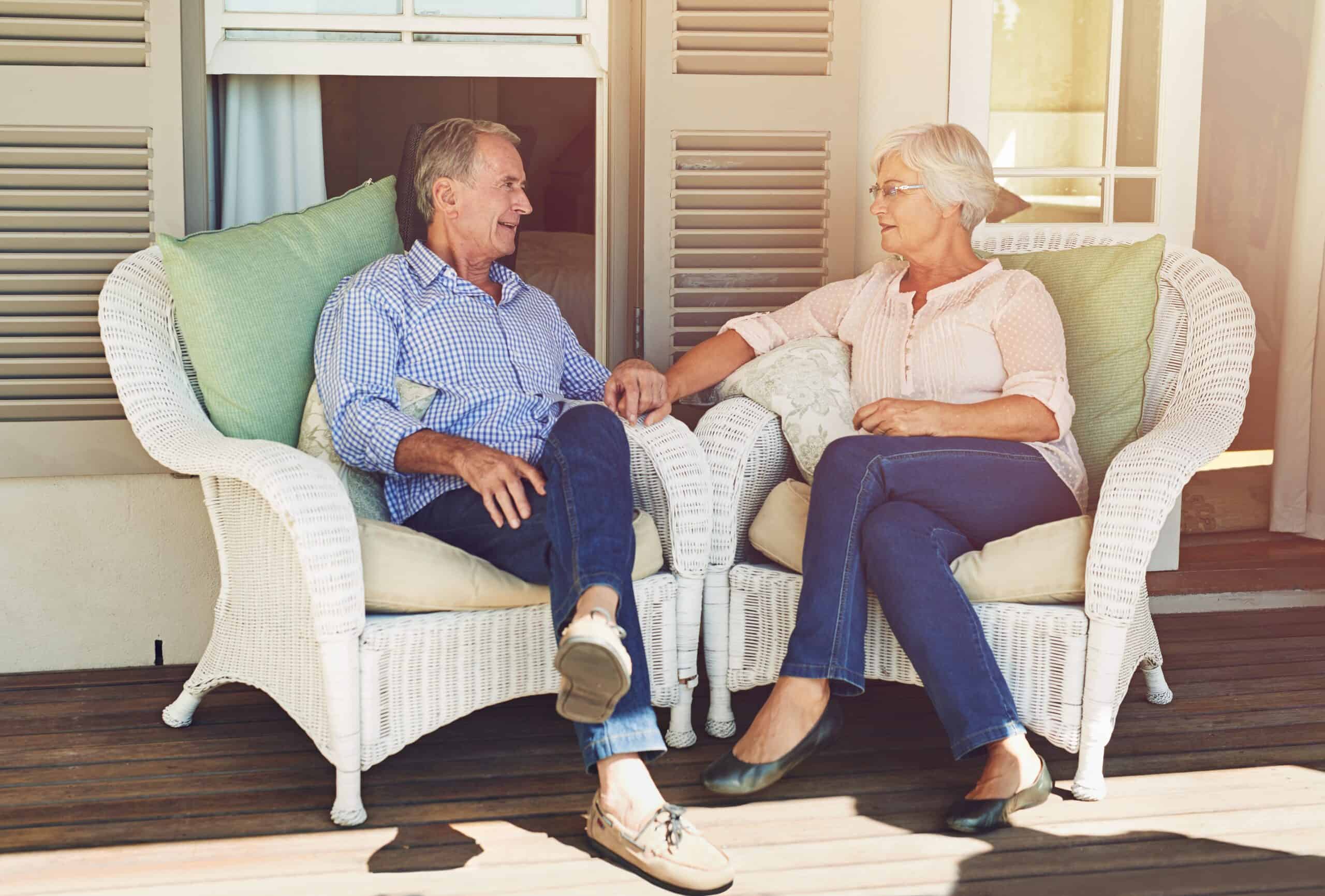 Lawrence, Kansas: Upholstered Furniture on Porches