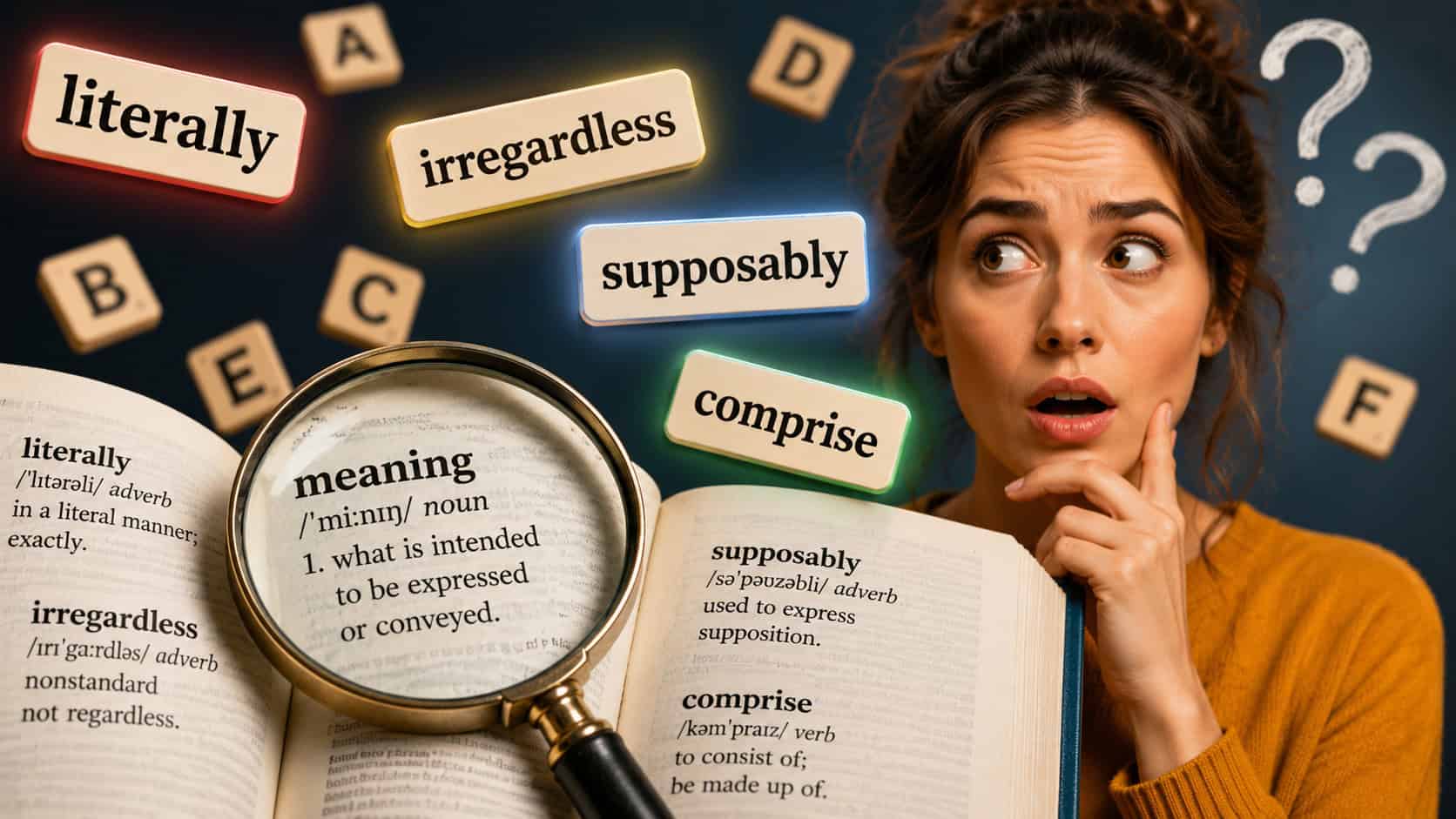 12 English Words Almost Everyone Uses Incorrectly
