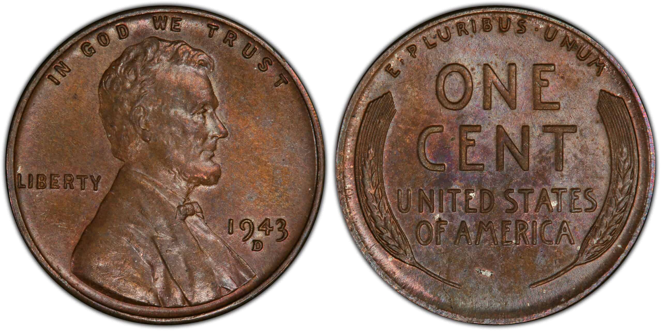 1943-D Bronze Lincoln Cent