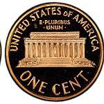 1990 No S Proof Lincoln Cent