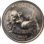2004-D Wisconsin Extra Leaf High Quarter