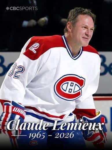 Claude Lemieux - May 28, 2026