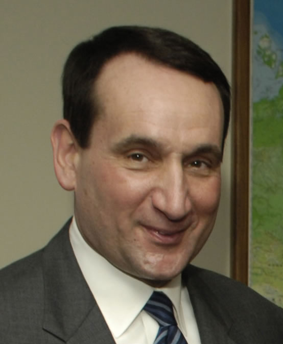 “A basketball team is like the five fingers on your hand. If you can get them all together, you have a fist.” - Mike Krzyzewski